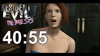 Resident Evil 3 Any% Speedrun Former World Record 40:55