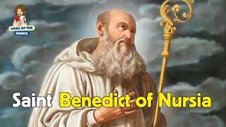 LIFE OF SAINT BENEDICT OF NURSIA: FOUNDER OF MONASTICISM AND PATRON OF EUROPE.