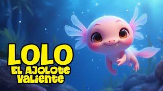 Lolo, el Ajolote Valiente | Cuentos cortos y educativos para niños | Historias infantiles