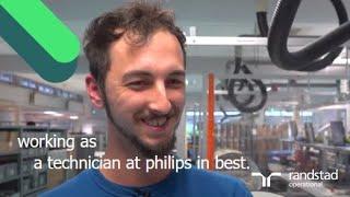 working as a technician at philips in best via randstad