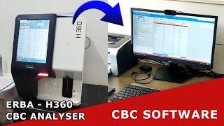 Erba Transasia H360 Analyser - CBC Software - Smart Lab (LIS) - Tamil - Ekoders Software