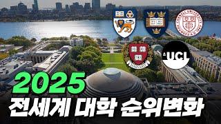 아시아 대학의 진격? 2025년 세계대학 순위 변화