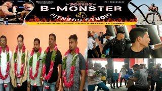 B-Monster Fitness Studio Boxing Club | Inaugurated By | MLA Moazam Khan | Tadban | Hyderabad |