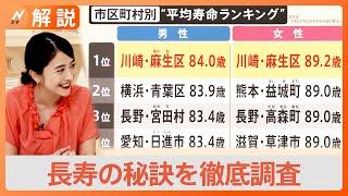 平均寿命“日本一”川崎市・麻生区で長寿の秘訣を徹底調査　健康法は運動と漢字クイズ？【Nスタ解説】｜TBS NEWS DIG