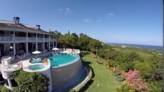 Flower Hill Jamaica - Infinity Pool (Drone View)