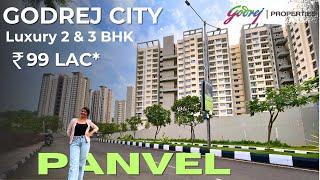 Godrej City Panvel Highlands 1/2/3 BHK Tour | Hillscape Price, Location & Offers