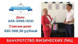 Банкротство физ лиц: отзыв реального Клиента Компании "Бизнес-Юрист"