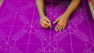 অসাধারন নকশীকাঁথা ডিজাইন,Nakshi katha design,Nakshi kantha design,কাঁথার ডিজাইন, @Tithi'screations