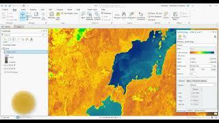 Soil Moisture Index using Landsat 9 imagery in ArcGIS Pro