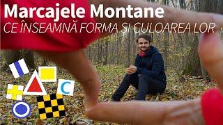 Marcajele montane de pe trasee | Ce înseamnă forma și culoarea lor?