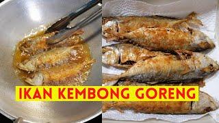 Ikan kembung goreng || Fried kembung fish.