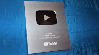 Latest Silver Play Button Video By Pakkah Indians Channel - Received On January 29th, 2022.