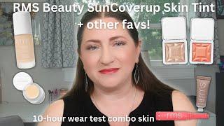 NEW! Testing the RMS BEAUTY SunCoverup Skin Tint + other favs | 10-hour wear test Combo Skin