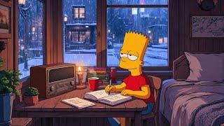 Study with me ️ Lofi hip hop beats  Rainy day & retro nostalgic vibes [ Best playlist ]