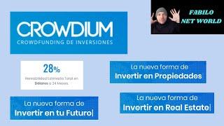 Crowdium Invierte En Pesos Con Renta En Dólares