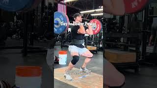 Athlete Training Split - STRENGTH & POWER
