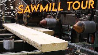 How 2x4s Are Made: Sawmill Tour