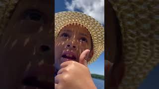 Come take a ride with us on my baby girl’s first boat trip.#fun #lake #boat #fishing