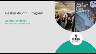 How can DeakinTALENT and Alumni Relations support you?