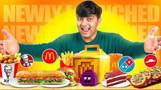 Trying NEWLY LAUNCHED ITEMS of Every Fast Food Brand