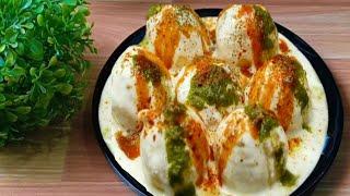 Super soft & Juicy Dahi Bhalla Recipe | Dahi Vada Recipe by Tasty Food with Saba