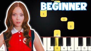 From The Start - Laufey | Beginner Piano Tutorial | Easy Piano