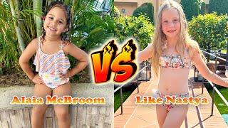 Like Nastya VS Alaia McBroom Transformation  From Baby To 2024