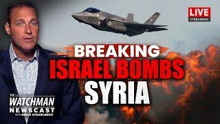 IDF Airstrikes POUND Syria; Israel INTERCEPTS Houthi Missile & Drone Attack | Watchman Newscast LIVE