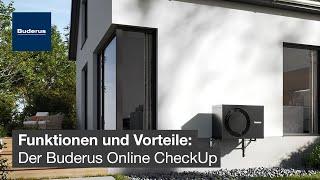 Der Buderus Online CheckUp erklärt | Buderus