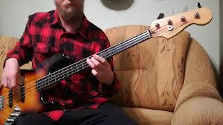 A Funeral Request - Rebirth by Cathedral (bass cover)