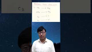 #Balancing_of_Equation in the #ACIDIC_medium.#ytshorts #chemistry #shashibhushan #youtube