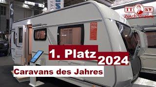 Platz 1 bei Caravans 2024! Caravan mit riesigem Bad! Fendt Wohnwagen Bianco 515 SGD Roomtour Camper