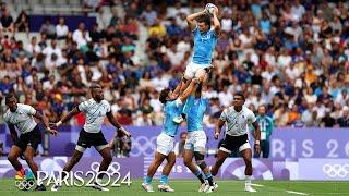 Fiji v. Uruguay | Paris Olympics 2024: Men's Rugby Highlights | NBC Sports