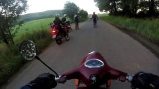 Jawa 250 vs Honda cbr 125, sprint, 0-100km/h