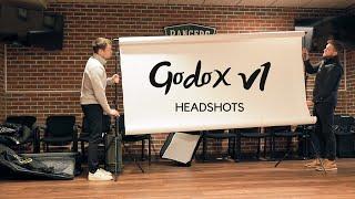 Godox V1 Speedlight Headshots - On Location Headshot Photography