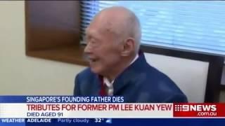 Founding father of Singapore Lee Kuan...