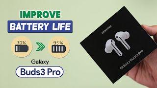 Samsung Galaxy Buds3 Pro: How to Fix Battery Draining Issue!