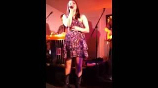 Morgan Lynne cover of walking after midnight