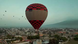 Viaje en globo aerostático sobre las pirámides de Teotihuacán, México - Portami Via