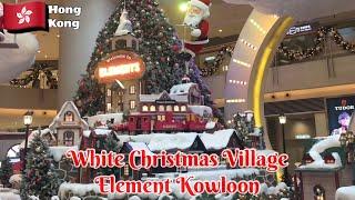 WHITE CHRISTMAS VILLAGE AT ELEMENTS KOWLOON | HOLIDAY SEASON HK 2020 | JOY WANDERS HK