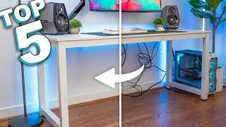 Top 5 Cable Management Products for Your Gaming Desk