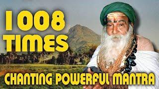 ️1008 Times  Chanting Powerful Mantra | Yogi Ramsuratkumar | Tiruvannamalai  | Sadhguru 