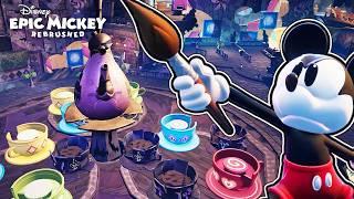 Buggy Mickey in the amusement park + Conclusion! Disney Epic Mickey: Rebrushed Nintendo Gameplay #2