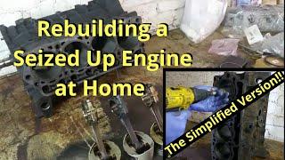 How to: Repair a Seized Engine at home!