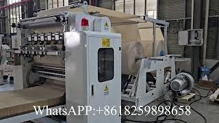 Good quality automatic facial tissue paper folding machine #foldingmachine #papermachine