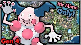 Can I Beat Pokemon Platinum with ONLY Mr Mime?  Pokemon Challenges ► NO ITEMS IN BATTLE