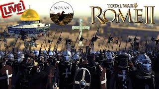 Królestwo Jerozolimskie kontra Saladyn! | Medieval 1177 AD - Total War: Rome 2 | Stream#1