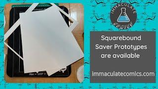 The "Squarebound Saver" for pressing comic books.