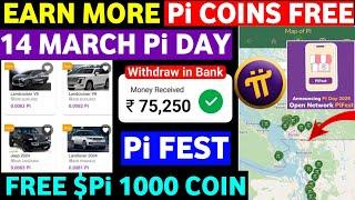 Free 1000 $Pi COIN | Map of Pi | Pi Network 14 March Update | Pi Network New Update