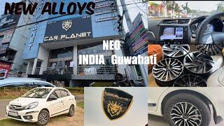 Neo alloy wheels / Honda Amaze modification new alloy wheels in guwahati Car Planet  / !!